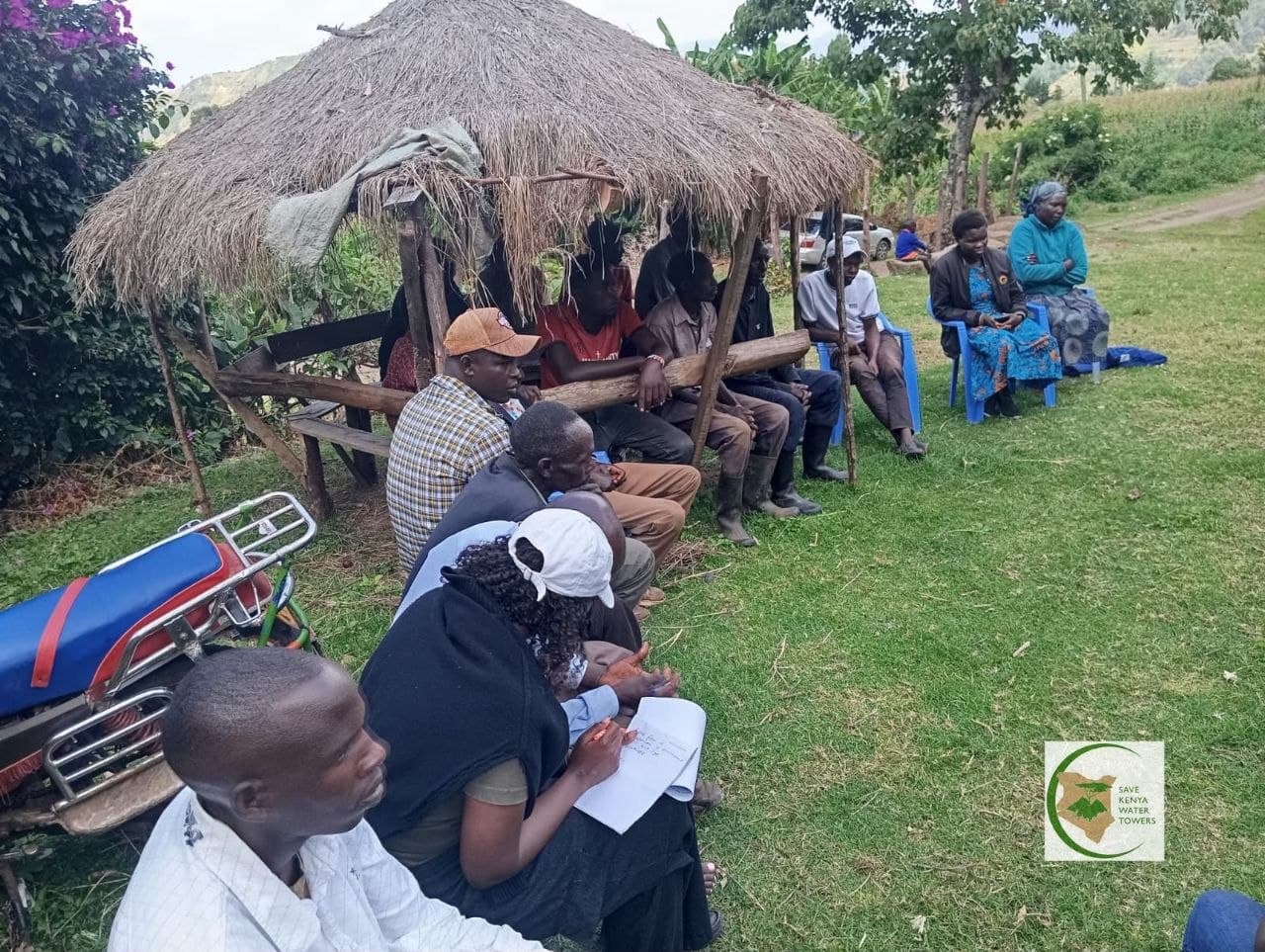 Field activity in the catchment